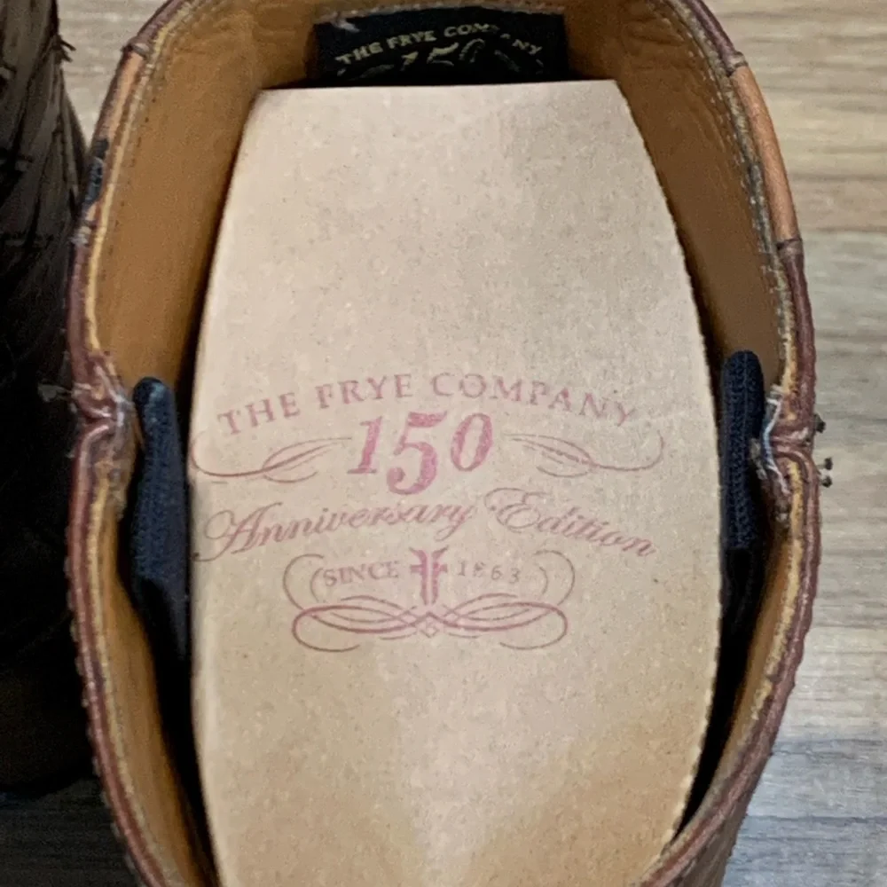 Women’s Frye 150 Anniversary Americana Harness Boots size 7.5 - Picture 7 of 13
